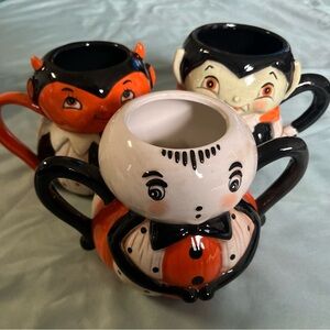 Johanna Parker peep mugs Halloween Themed Ceramic Mugs